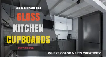 Transform Your Kitchen: Painting Over High Gloss Cupboards Made Easy