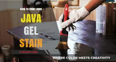 Painting Over Java Gel Stain: A Step-by-Step Guide for Flawless Results