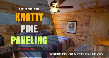Transforming Knotty Pine Paneling: A Step-by-Step Painting Guide