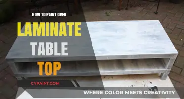 Revamp Your Laminate Table: Easy Steps to Paint Over Laminate Tops