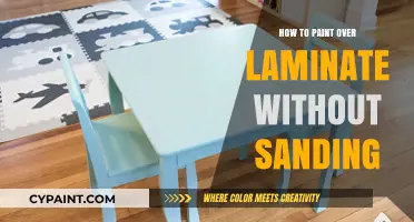 Effortless Laminate Makeover: Paint Without Sanding in Simple Steps