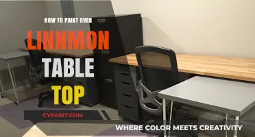 Revamp Your Linnmon Table: Easy Steps to Paint Over the Top