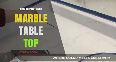 Transform Your Marble Table: Easy Steps to Paint Over Marble