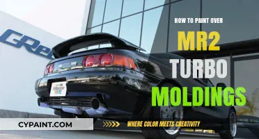 Revamp Your MR2 Turbo: Painting Over Moldings Like a Pro