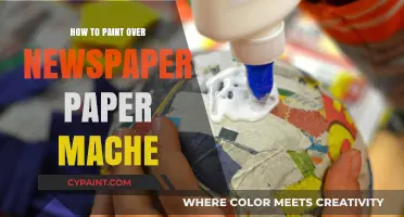 Mastering the Art: Painting Over Newspaper Paper Mache Projects