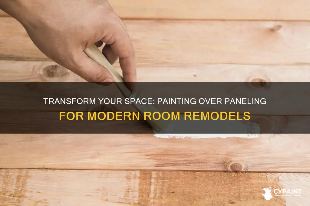 how to paint over paneling room remodels with painted paneling