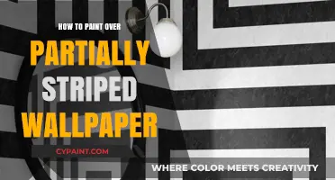 Painting Over Partially Striped Wallpaper: A Step-by-Step Guide to Refresh Your Walls