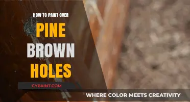 Revive Your Wood: Painting Over Pine Knot Holes Flawlessly