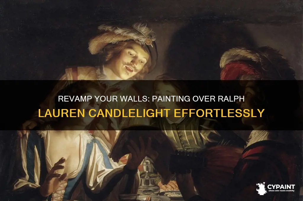 how to paint over ralph lauren candlelight