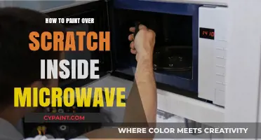 Easy Steps to Paint Over Scratches Inside Your Microwave