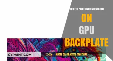Revive Your GPU: Painting Over Scratched Backplates – A DIY Guide