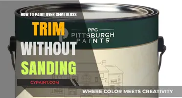 Quick Trim Transformation: Paint Over Semi-Gloss Without Sanding