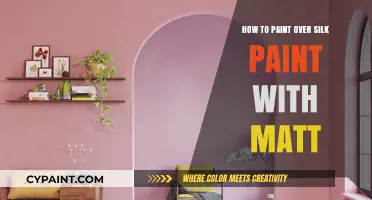 Painting Over Silk Paint: A Guide to Achieving a Matt Finish