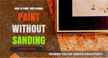 Effortless Wall Makeover: Painting Over Sponge Paint Without Sanding