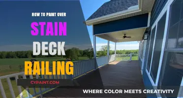 Revitalize Your Deck: Painting Over Stained Railings Step-by-Step Guide