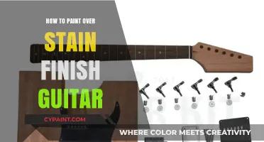 Painting Over Stain Finish: A Step-by-Step Guitar Refinishing Guide