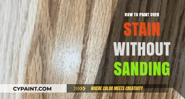 Effortless Stain-to-Paint Transformation: Skip Sanding, Achieve Flawless Results