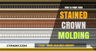 Revive Your Crown Molding: Painting Over Stains Like a Pro