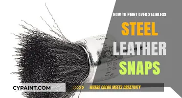 Painting Stainless Steel Leather Snaps: A Step-by-Step DIY Guide