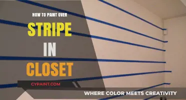 Easy Steps to Paint Over Stripes in Your Closet: A Guide