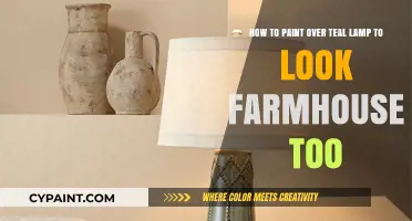 Transform Teal Lamps: Farmhouse-Style Painting Tips for a Rustic Look
