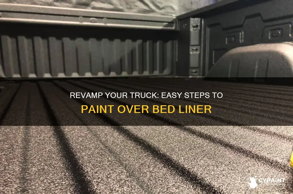 how to paint over truck bed liner