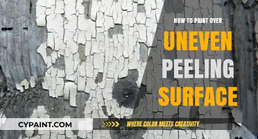 Mastering the Art of Painting Over Uneven, Peeling Surfaces