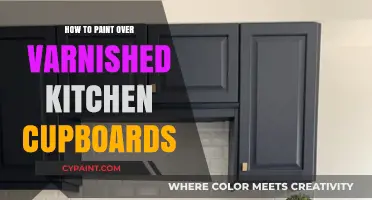 Revamp Your Kitchen: Painting Over Varnished Cupboards Made Easy