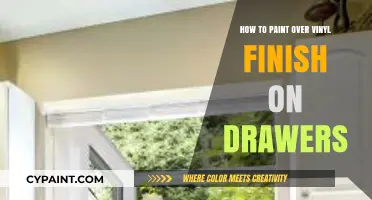 Revamp Your Drawers: Painting Over Vinyl Finish Made Easy