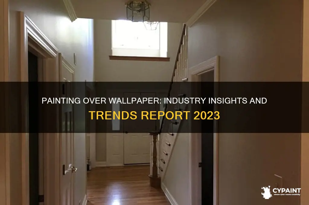 how to paint over wallpaper industry report