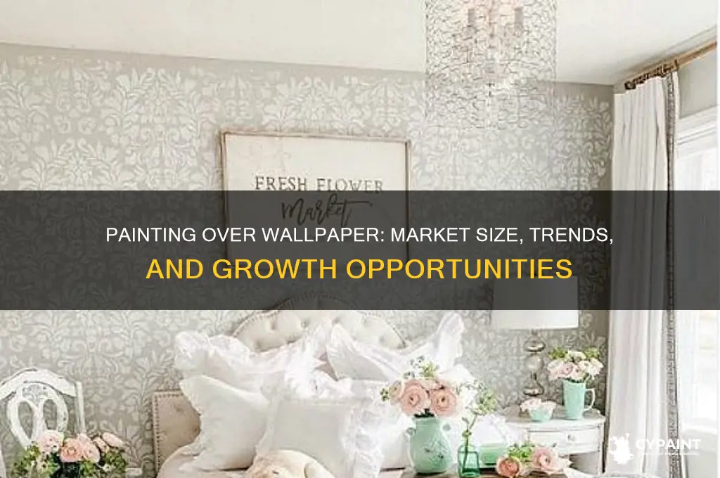 how to paint over wallpaper market size