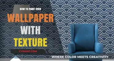 Mastering Textured Walls: Painting Over Wallpaper with Ease and Style