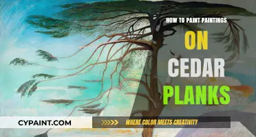Mastering Cedar Plank Art: Techniques for Painting Unique Wooden Creations