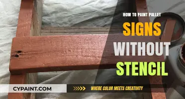 Master Pallet Sign Painting: Creative Techniques Without Stencils
