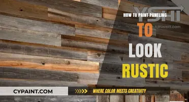 Transform Paneling with Rustic Charm: Easy Painting Techniques for Vintage Appeal
