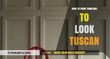 Transform Paneling with Tuscan Charm: A Step-by-Step Painting Guide