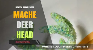 DIY Paper Mache Deer Head: Easy Painting Techniques for Beginners