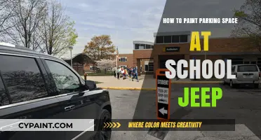 Easy Steps to Paint Your School Jeep's Parking Space Perfectly