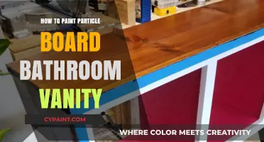 Revamp Your Bathroom: Painting Particle Board Vanity Like a Pro