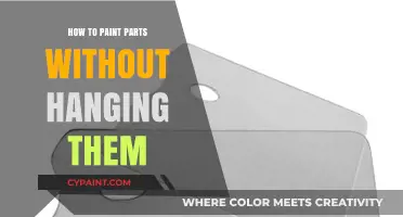 Mastering Brush Techniques: Painting Parts Without Hanging Them