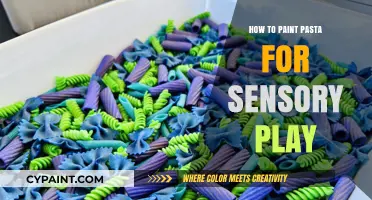 Creative Sensory Play: Easy Steps to Paint Pasta for Kids