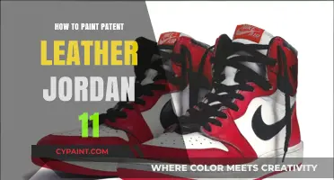 Customizing Patent Leather Jordan 11s: A Step-by-Step Painting Guide