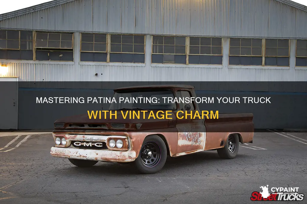 how to paint patina on a truck