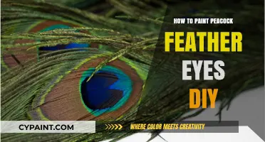 DIY Peacock Feather Eyes: Step-by-Step Painting Tutorial for Beginners