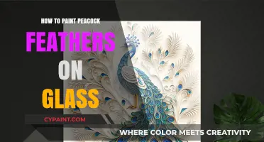 Mastering Glass Art: Painting Vibrant Peacock Feathers Step-by-Step