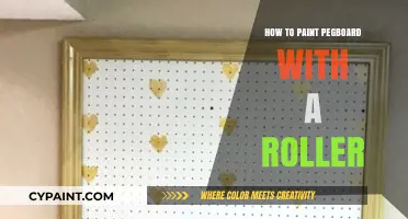 Easy Roller Painting Tips for a Smooth Pegboard Finish