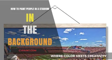 Mastering Background Crowd Painting: Tips for Stadium People Portraits