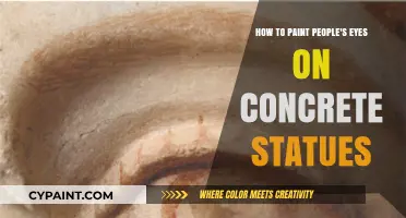 Painting Eyes on Concrete Statues: A Guide