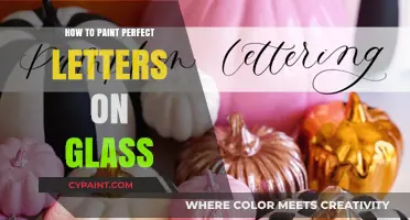Mastering Glass Lettering: Tips for Painting Perfect Letters on Glass
