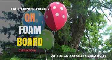 Mastering Perfect Polka Dots on Foam Board